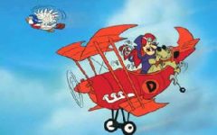 Dick Dastardly's copy-cat plane and unreasonable victimisation of birds did much to tarnish Richthofen.