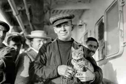 The lovely Kiddo, with chief engineer, Vaniman.